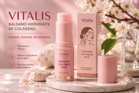 ✨ VITALIS | Bálsamo Hidratante de Colágeno para arrugas VITALIS